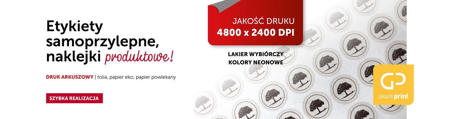 Druk naklejek | druk etykiet | drukowanie naklejek – GraffPrint.pl