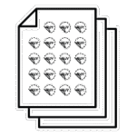 Label printing, self-adhesive label printing, label printing, stickers