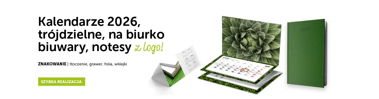 Kalendarze trójdzielne 2026