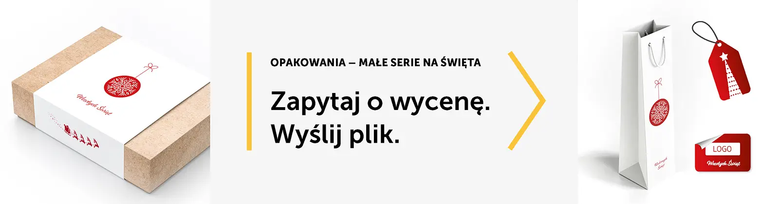 Opakowania, owijki w małych seriach, na święta – Drukarnia GraffPrint Warszawa